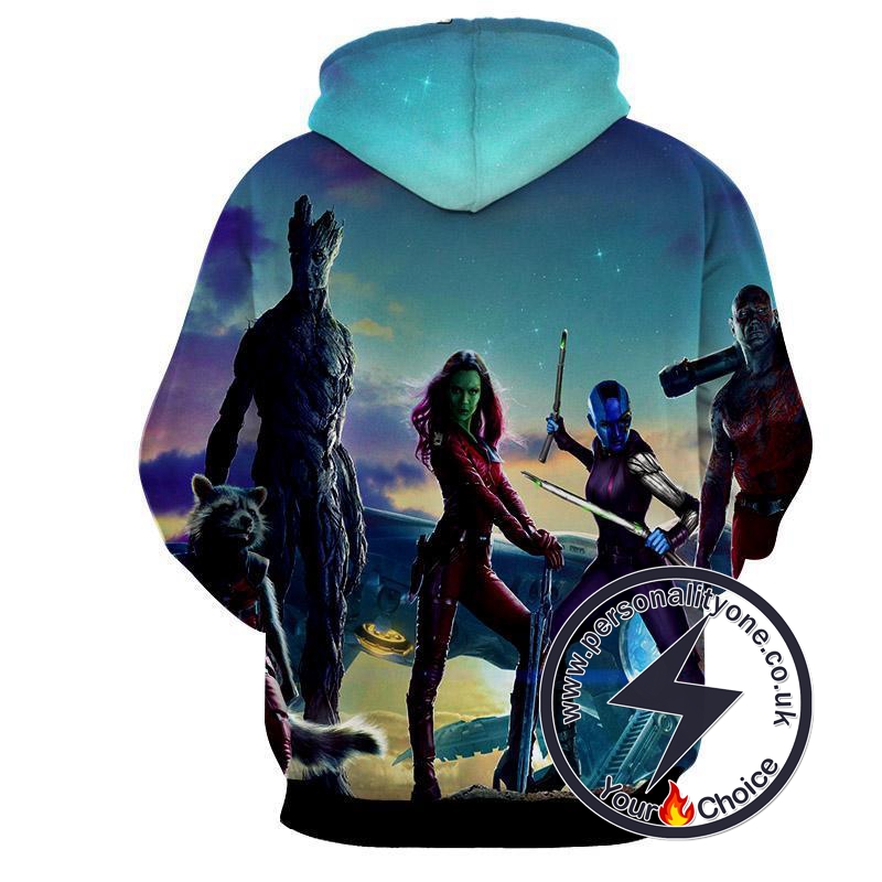Guardian Of Galaxy 3D-Guardian Of Galaxy Hoodies